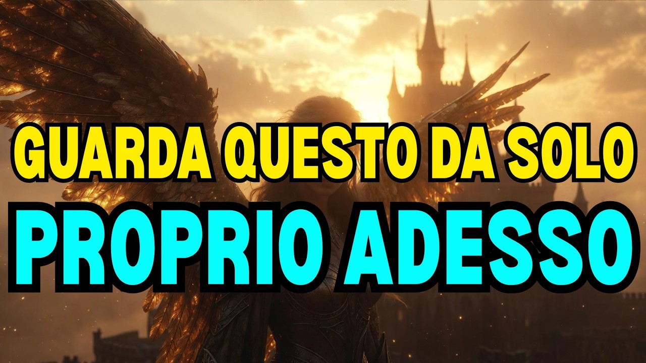 Prescelto: Vai nella tua stanza e chiudi la porta‼️Osserva questo da solo adesso 🎧