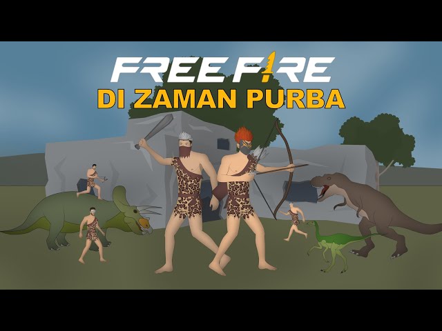 Free Fire Ada Di Zaman Purba? Auto Mabar Sama Dinosaurus | Animasi Free Fire Mas Sayur class=