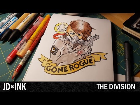 The Division Fan Art - Time-Lapse