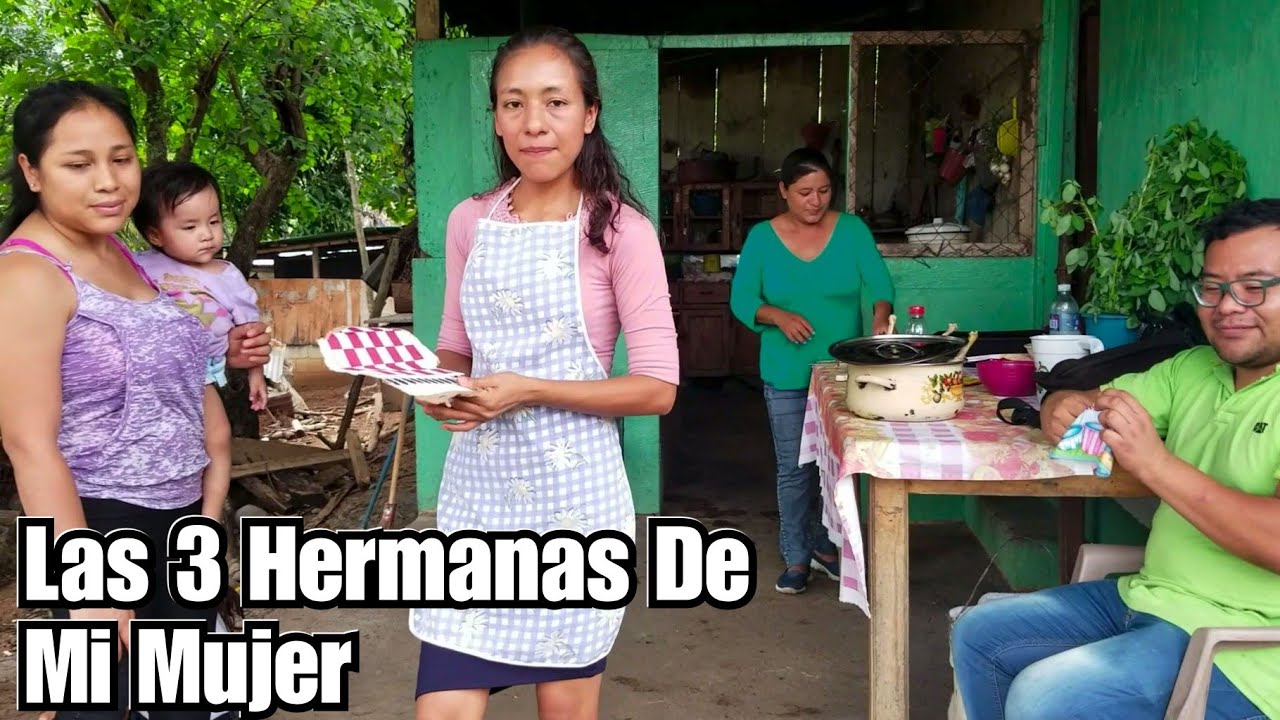Les Presento Las 3 Hermanas De Mi Mujer. 1 Se Fue Para USA. Azando Gallina