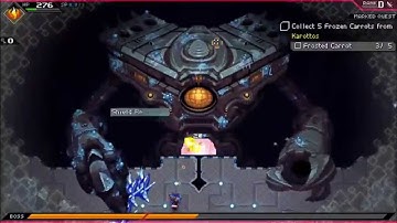 Beating the Bergen Temple Mines Boss - Crosscode