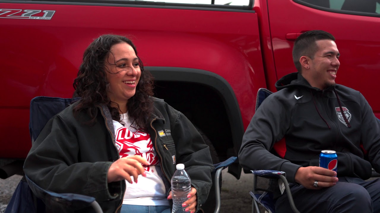 football score 2019 Lobo Football Commercial