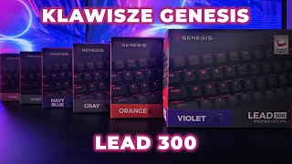 Klawisze Genesis Lead 300 - KEYCAPS - Test i Recenzja - ROZDANIE - KONKURS