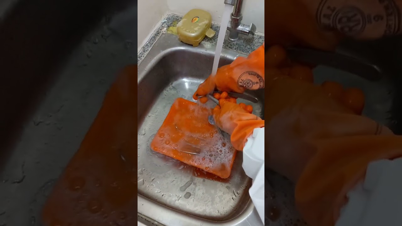 Step 4 of sterilization: Final Cleaning