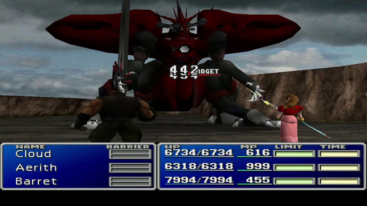 FInal Fantasy VII: New Threat Mod 1.5 (Omega WEAPON FIght) .