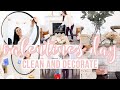 NEW! CLEAN AND DECORATE WITH ME FOR VALENTINES DAY | NEUTRAL VALENTINES DAY DECORATING IDEAS