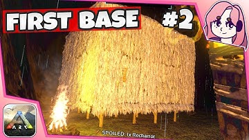 BUILDING A STARTER BASE | ARK Mobile Beginner