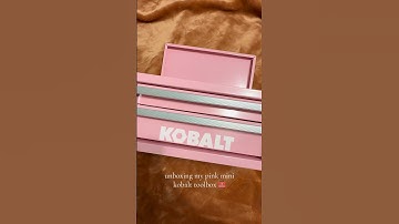 Pink Mini Kobalt Toolbox #kobalt #minitoolbox