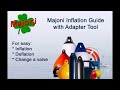 Majoni inflation guide adapter tool