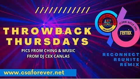 CSA96 Throwback Thursday