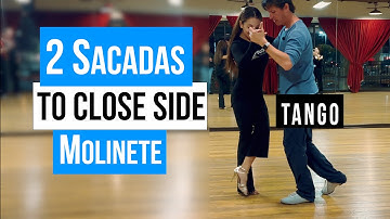 TANGO: 2 Sacadas in Molinete To Close Side.(11-11-2025)