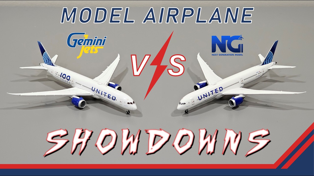 Model Airplane Showdowns! Gemini Jets VS NG Model: United Airlines