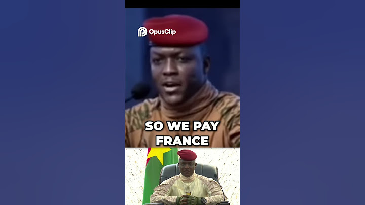 Captain Ibrahim Traore's Speech:  France's Colonial Currency  Africa's $500 Billion Resource Drain