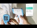 How to use AI Care Infrared Body Thermometer || របៀបនៃការប្រើប្រាស់ម៉ាស៊ីនវាស់កម្តៅអេឡិចត្រូនិច