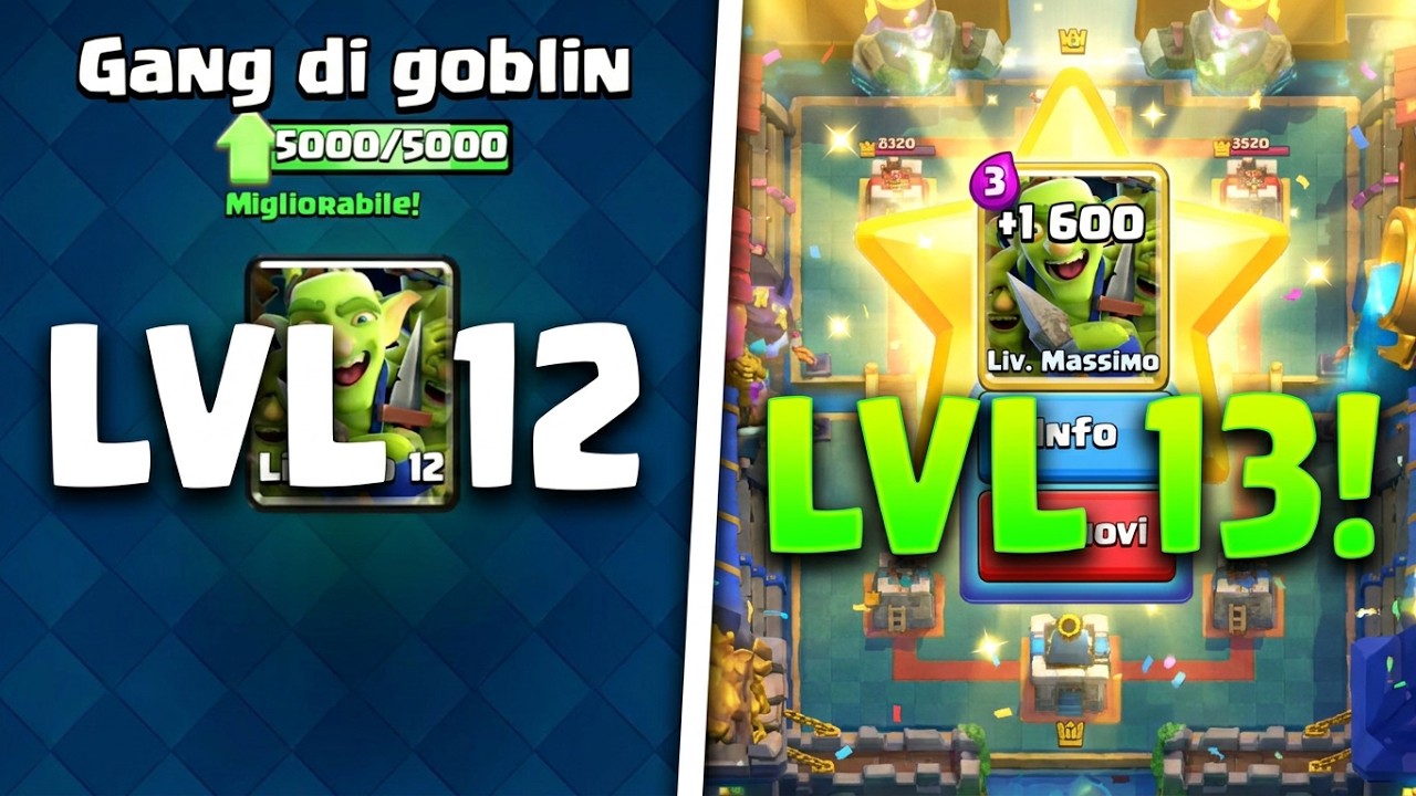 LA MIA PRIMA CARTA AL 13! - Clash royale - YouTube