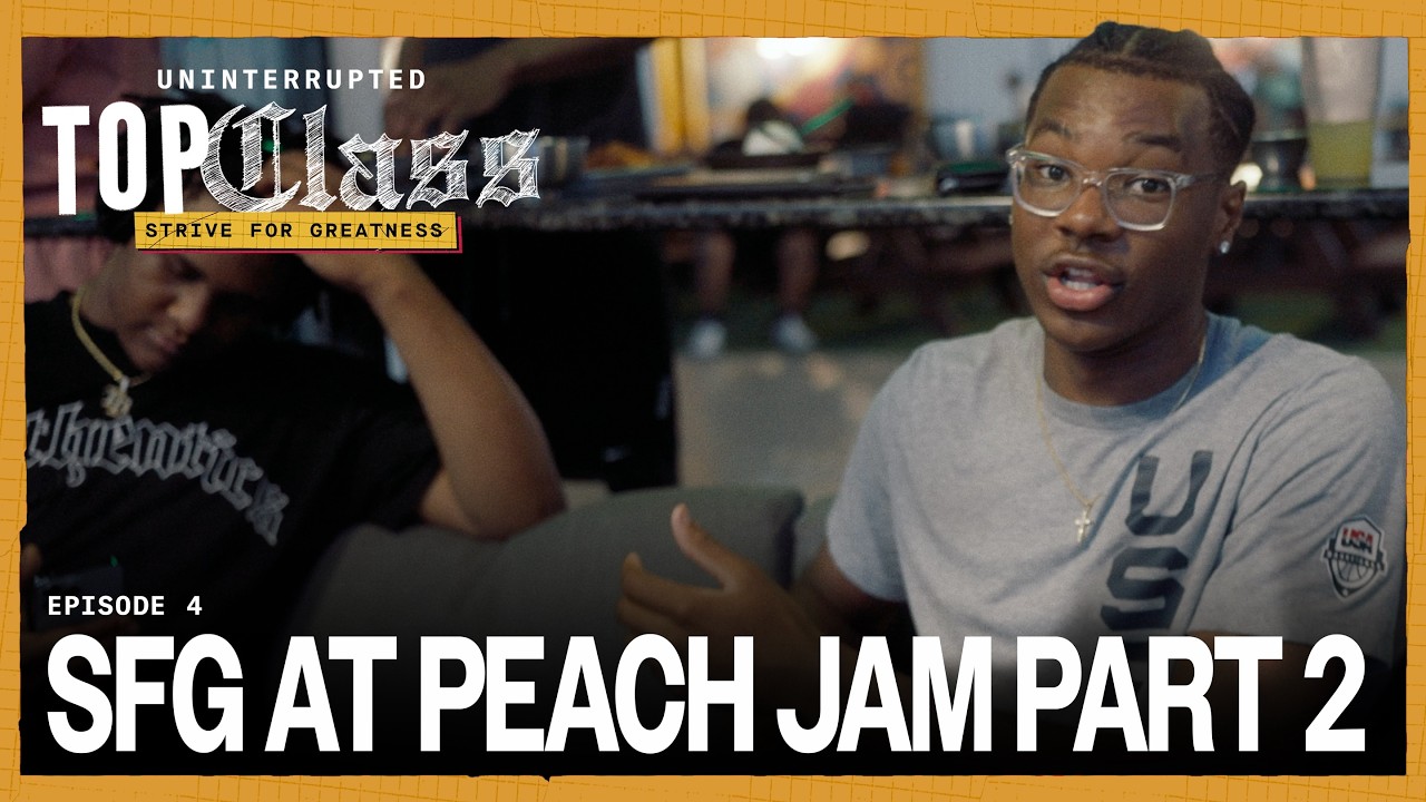 Bryce James & Strive For Greatness Team Get Tested at Nike Peach Jam