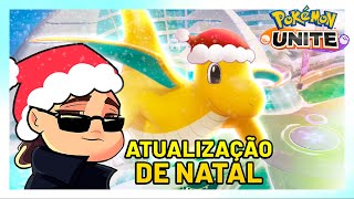 Boas festas! A atualização de natal de Pokémon Unite já está