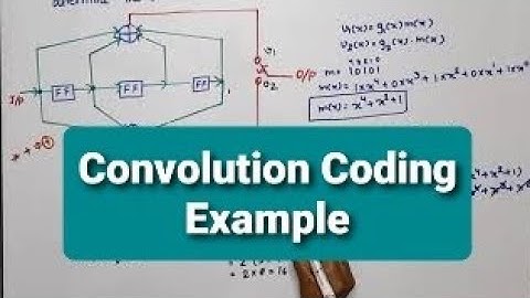 Convolution Encoder | Example of Convolution coding | AKTU 2020-21 | ITC