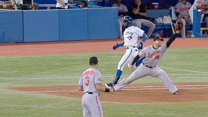 BAL@TOR: Blue Jays challenge out call in the 8th