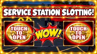 🔴 RED BAGS RAMPAGE! 💰 SERVICE STATION SLOTS GET SERIOUS! 🔥 | £500 FOBTs | Part 2