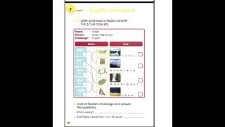 الرابع الابتدائي / اللغة الانكليزية _ Unit 7-lesson 6/7