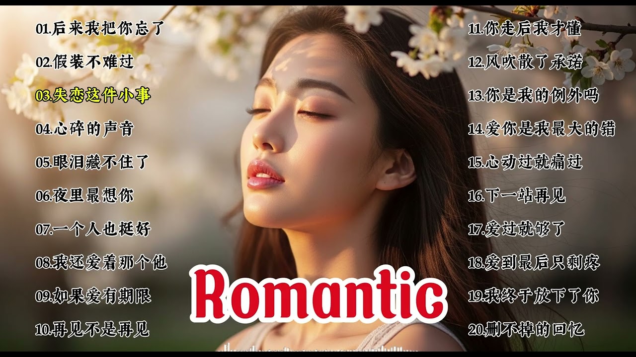 后来我把你忘了 Best Romantic Chinese Songs | 假装不难过 Heart-Touching Love Collection |  Vol 23