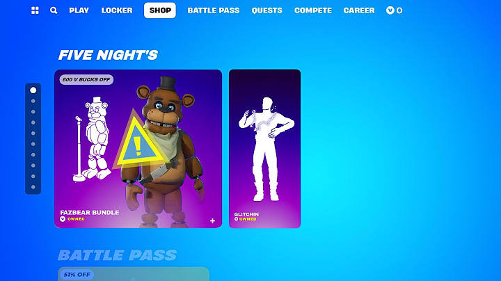 Fortnite x Five Nights at Freddys got cancelled!