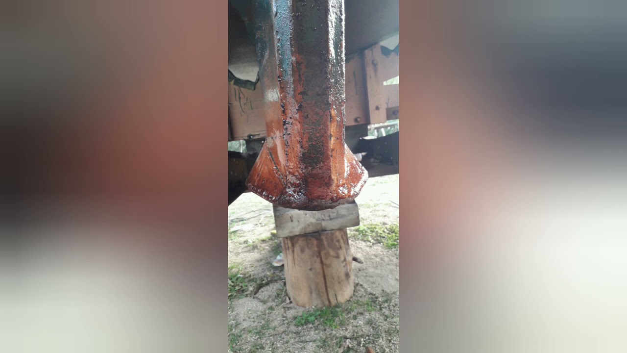 Andamento da semana da reforma do casco do veleiro Tatiane