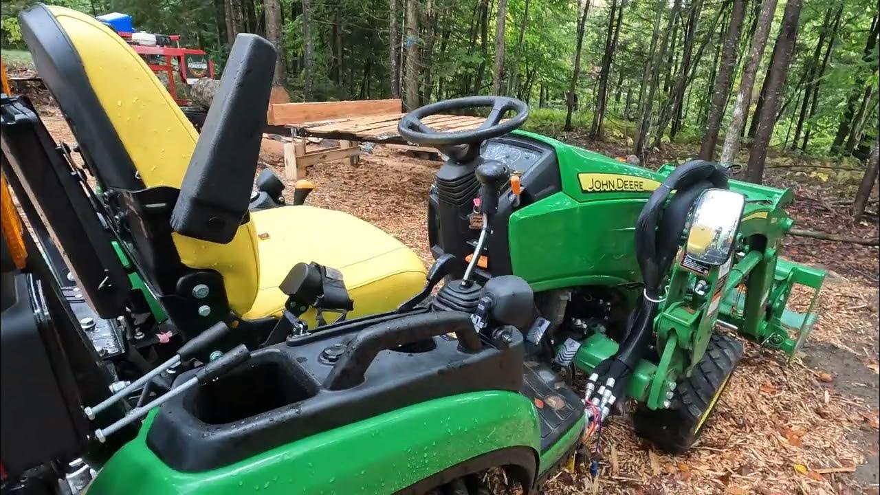 47truc de Fred 3 pour tracteur John deere 2025r et 1025rseat switch