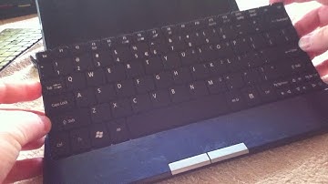 ACER Aspire One 752 repairs - keyboard, RAM and Hard Drive