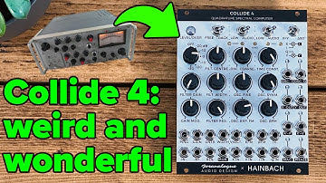 Joranalogue x Hainbach Collide 4 | Making music with a Quadrature Spectral Computer