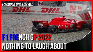 Charles Leclerc crashes out of the lead (F1 2022 French GP)