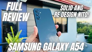 Samsung Galaxy A54 Full Review - GRABE COMPLETE RE DESIGN NA! | Camera Samples | BATTERY TEST |