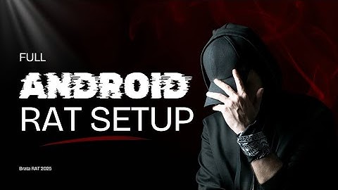 Brata RAT 2025 — Full Android RAT Setup & Lab Tutorial (Ethical Hacking)#brata rat#ethicalhacking 