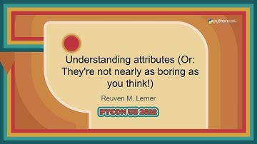 Talk - Reuven M. Lerner: Understanding attributes (Or: They