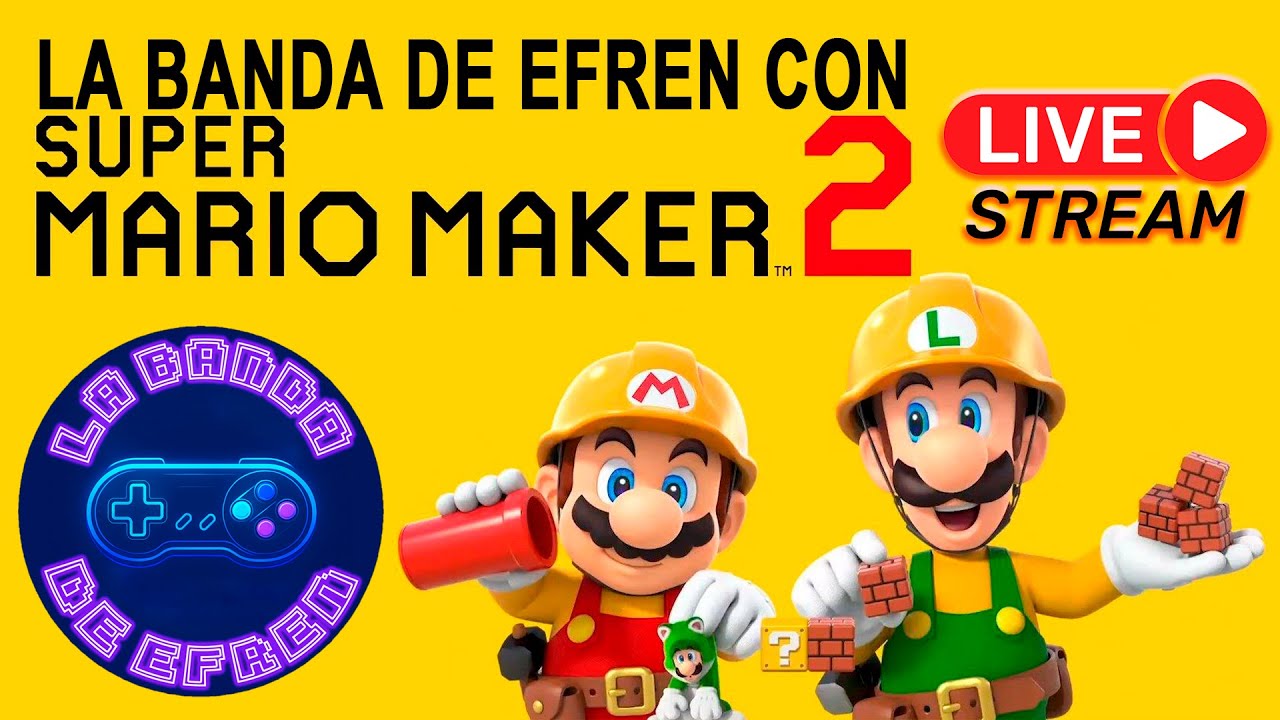 ¡Desafio Experto De Chill Mario Maker 2 +10000 niveles con La Banda! 