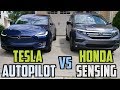Tesla Autopilot vs Honda Sensing