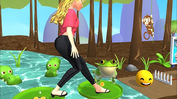 Tippy Toe 3D - GAMEPLAY ios,Android GAME WALKTHROUGH All Levels Gameplay Part 6