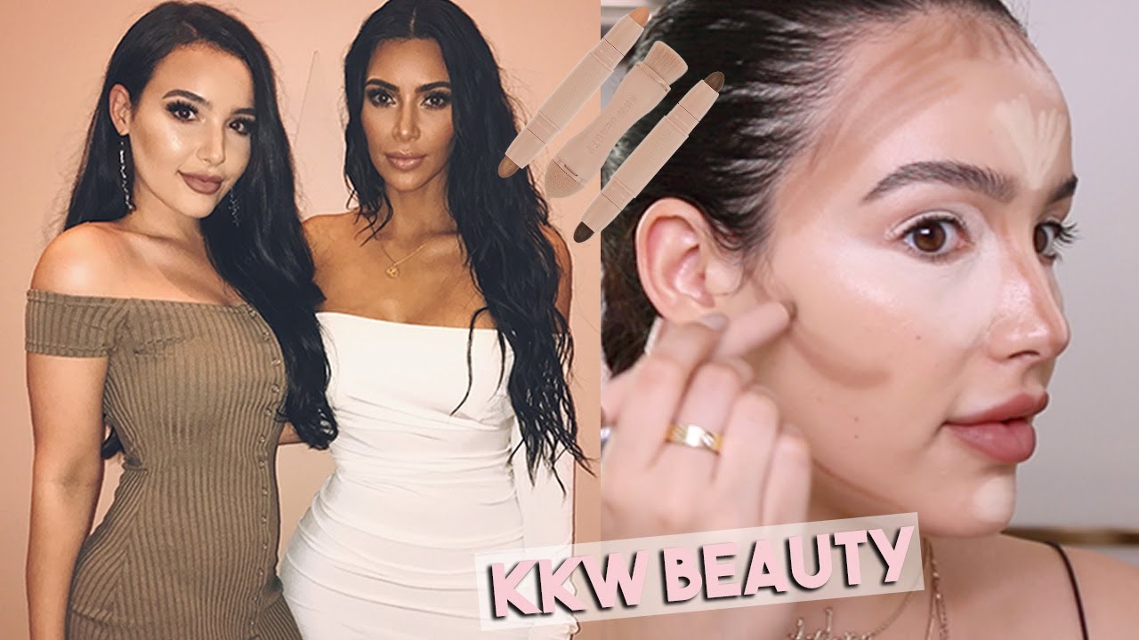 Kim Kardashian - I'm giving away sets of signed contour kits on  kkwbeauty.com! You could win all four shades!