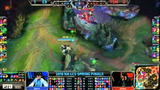 Tsm Bjergsen Vs C9 Hai - Chogath Ination Zed - Tsm Vs C9 Finals Spring 2015
