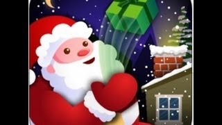 One Of The Best Free Christmas Game Apps Slingin' Santa iPhone App Review screenshot 3