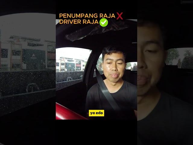 penumpang raja X , driver jadi raja #gocar #automobile #gojekindonesia class=