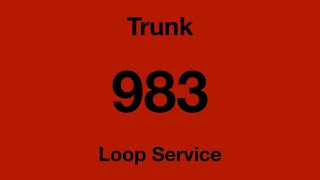 [SMRT Buses] Trunk Bus Service 983 Hyperlapse