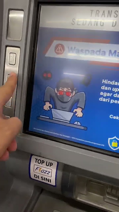 CARA AMBIL UANG DI ATM BCA 2024