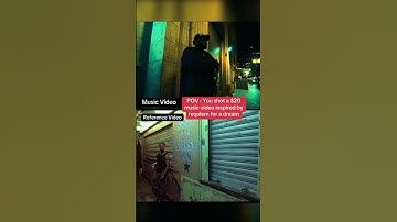 We reshot a $4.5 million movie for a $20 synth pop music video #synthpop #musician #newmusic