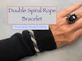 Double Spiral Rope Bracelet