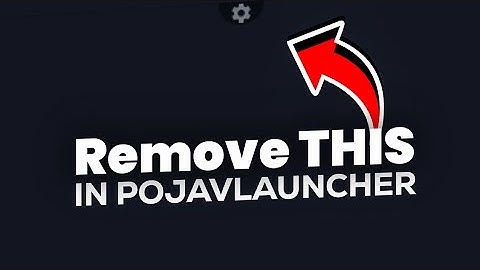REMOVE Setting Button in PojavLauncher | Minecraft Java Edition for Android