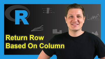 Return Data Frame Row Based On Value in Column in R (Example) | Extract Certain Rows Conditionally