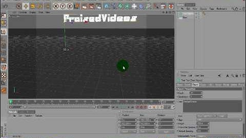 How to : 3d text bounce intro on Cinema 4d 11.5