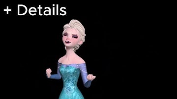 Let it go Animation Process - Idina Menzel